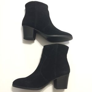 Apt 9 Ankle Boots Black Earned Round Toe